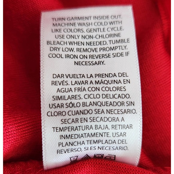 RED Holiday Dress Sequined front. KEYHOLE BACK 7-8 - Picture 7 of 10